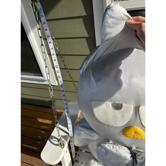 Rare Giant Silver Badtz Maru 36” tall Sanrio plush Y2K | eBay Rare Giant Silver Badtz Maru 36” tall Sanrio plush Y2K